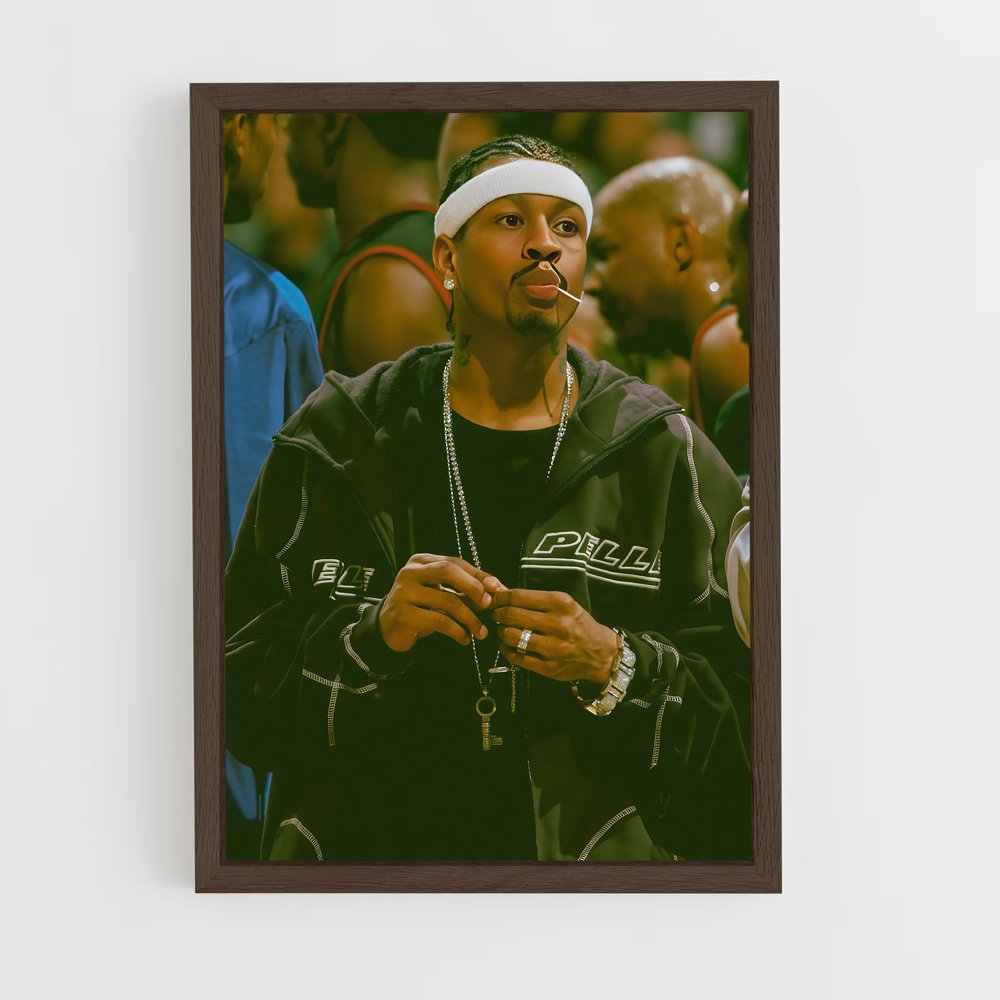 Poster L'Attitude Allen – affiche Basketball (vue 5)